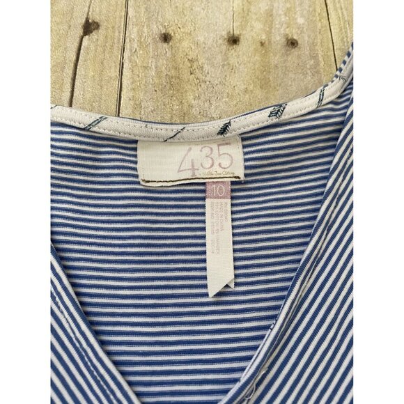 Matilda Jane Striped Dress Size 10 - Picture 3 of 4